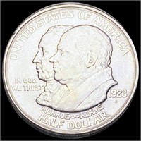 1923-S Monroe Half Dollar NEARLY UNCIRCULATED
