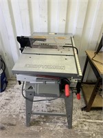 10" 10" table saw, brand is craftsman limited edit