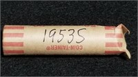 Roll of 1953 S  Wheat Pennies