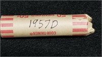 Roll of 1957  D  Wheat Pennies