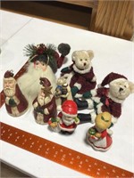 2 TY bears & more Christmas