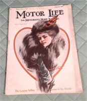 Vintage Motor Life Magazine February 1914