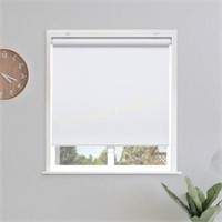 Blackout Roller Shades 44 W x 72 H White