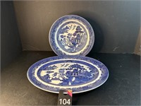 Johnson Brothers Willow Pattern Made In England...