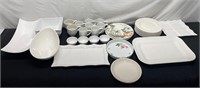 Large Collection Of Mixed Dishware
