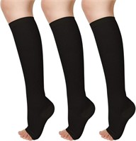 Compression Toeless Knee Socks