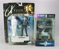 Star Trek & X-Files Figurines / 2 pc