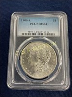 1990S MS64 MORGAN SILVER DOLLAR