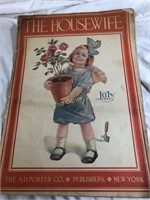 Vintage "The Housewife" Magazine July 1912