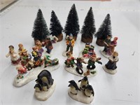Mini Christmas Figurines & Trees