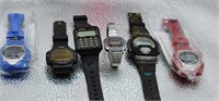 Lot of 6 Vintage Wrist Watches