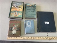 Vintage books, Brownies, Treasure Island