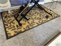Rug and desk lamps