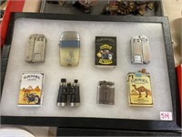 assorted lighters some camel