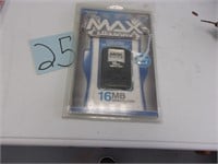 16MB MEMORY CARD FOR PS2