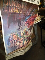 DUNGEONS & DRAGONS POSTER & ITEMS