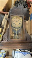 Antique 1870s gingerbread clock, project clock,