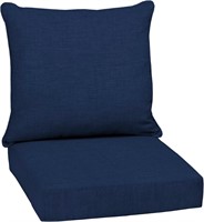24x24 Sapphire Blue Leala Outdoor Cushion Set