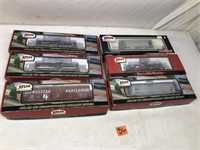 Lot of Tank Cars, Box Cars and Kits