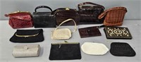 Ladies Handbags & Purses Fashion Couture Lot