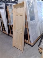 24" 6-Panel Pine Interior Door
