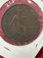 1936 Great Britain Half Penny