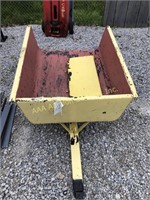 Lawn cart (used condition, paint peeling)