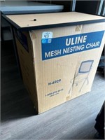 New Uline Mesh Nesting Chair