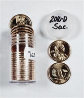 BU roll of 2010-D  Sacagawea Dollars