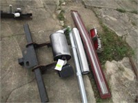 Receiver hitch, muffler, exhaust pipe, misc