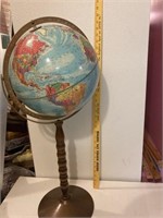 Replogle World Series globe on stand