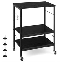 Microwave Stand 3 Tier Kitchen Cart with Storage