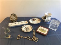 Lot of Collectibles incl Bone China, etc...