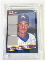 Molitor - 2023 Tops Game Used Jersey Fusion Swatch