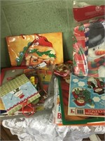 Large Lot of Christmas bags and boxes