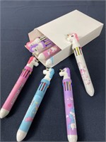 Unicorn Pens , Multi Colour Ink Box Of 8
