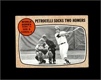1968 Topps #156 Rico Petrocelli WS6 VG to VG-EX+