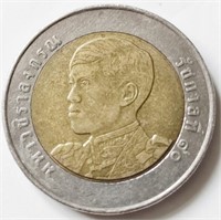 Thailand 2018-2021 Rama X 10 BAHT coin