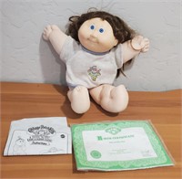 Cabbage Patch Doll With Birth Certificate