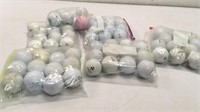 6 Bags of Assorted Brand Name Golf Balls M11C