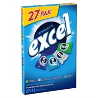 27-Pk Excel Sugar-Free Variety Pack Gum