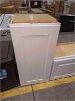 15" x 13" x 30" white wall cabinet
