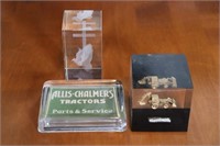Case & Allis Chalmers Paperweights