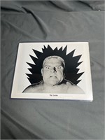 Vintage The Crusher Wrestling 50s Promo Photo