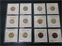 12-Uncirculated Jefferson Nickels