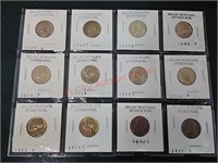 12-Uncirculated Jefferson Nickels