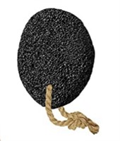 Slightly used- Natural Lava Pumice Stone Black -