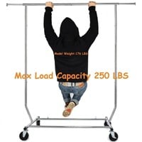 N2009  Hokeeper 250 lbs Garment Rack