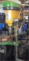 Heavy Duty drill press 16 speed on stand.
