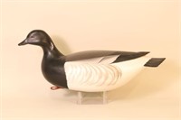 George Strunk Brant Decoy, Glendora, NJ, Glass